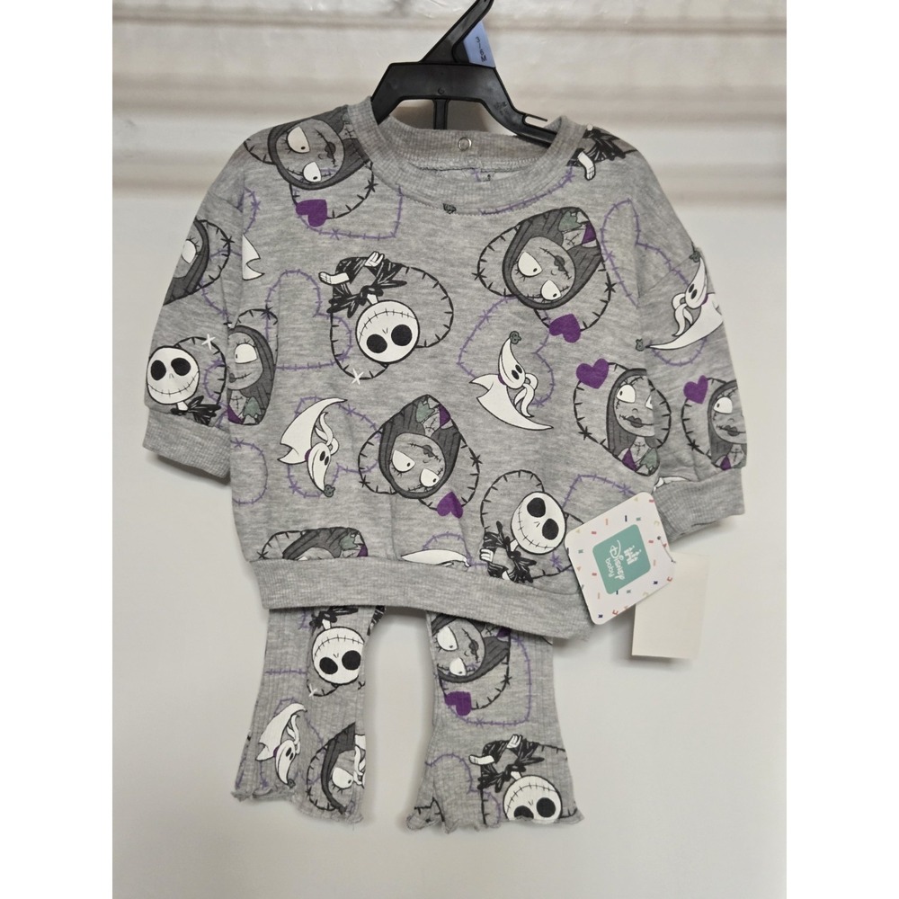 Disney Baby Nightmare Before‎ Christmas 2pc Outfit. Size 3-6 Months. NWT